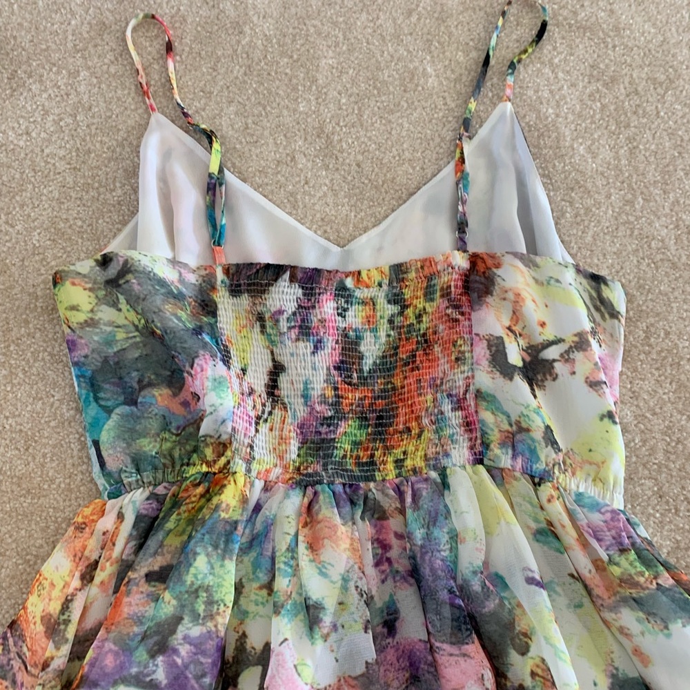 Multi Colored Print Dress - Picture 7 of 8